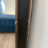 Black and gold mirror - 140x63cm