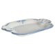 Art Deco French Blue Floral Decor Plate by Allan Eberling, Bo Fajans