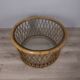 Vintage 1970s Italian design bamboo coffee table