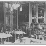 4 country bistro chairs 40s