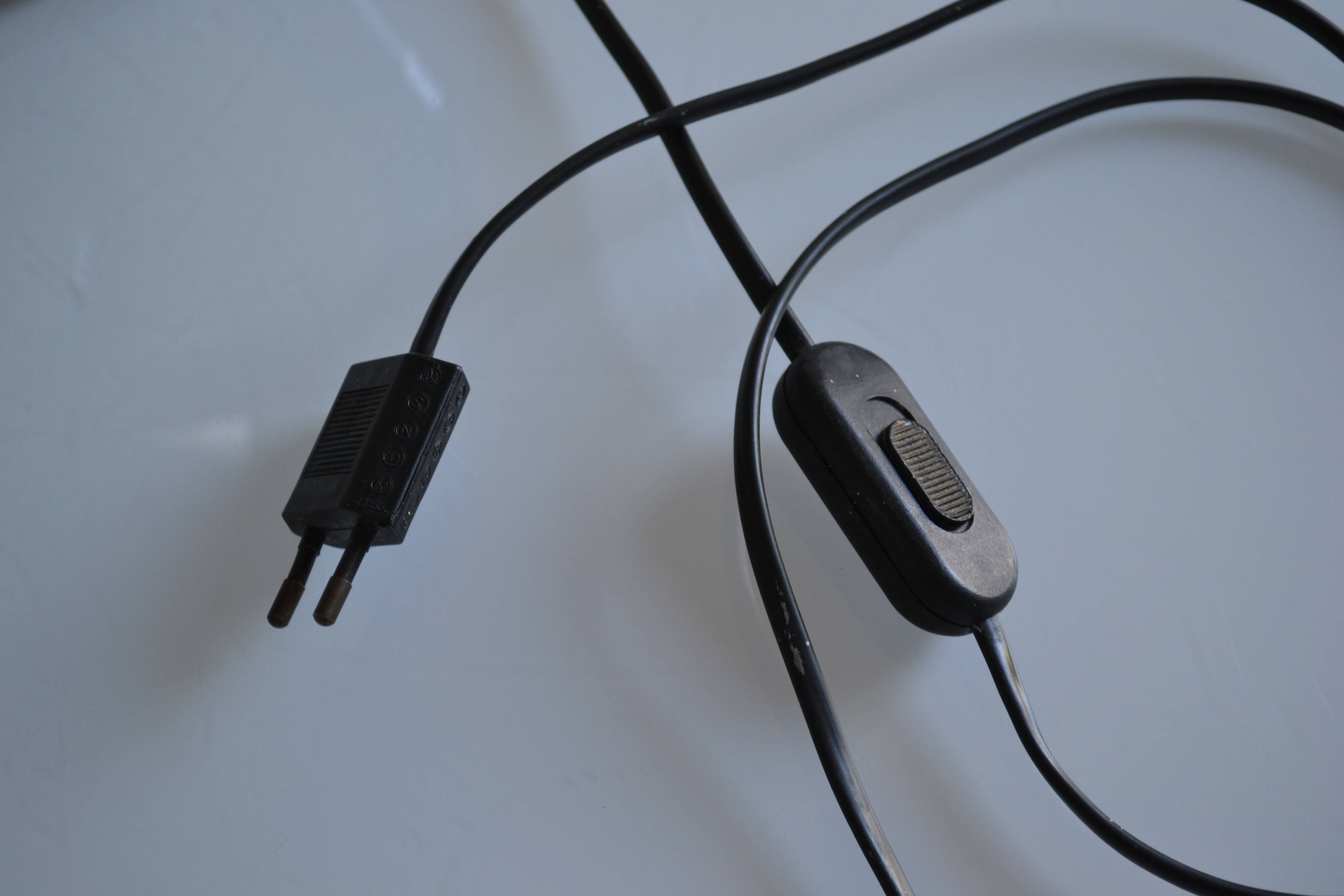 Vintage desk lamp France brown 70s 1970