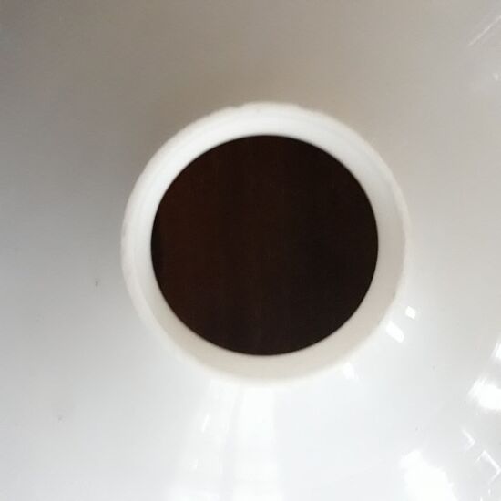 White opaline shade lace