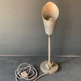 Cogit chrome metal accent lamp, Art Deco lamp, industrial, flexible