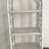 Peacok Rattan Shelf