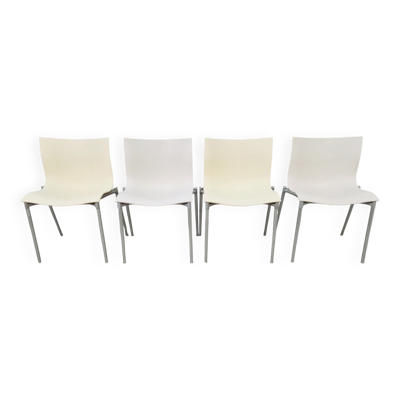 Chaises Cam El Eon par Philippe Starck pour Dríade Aleph, Italie, années 2000, ensemble de 4.