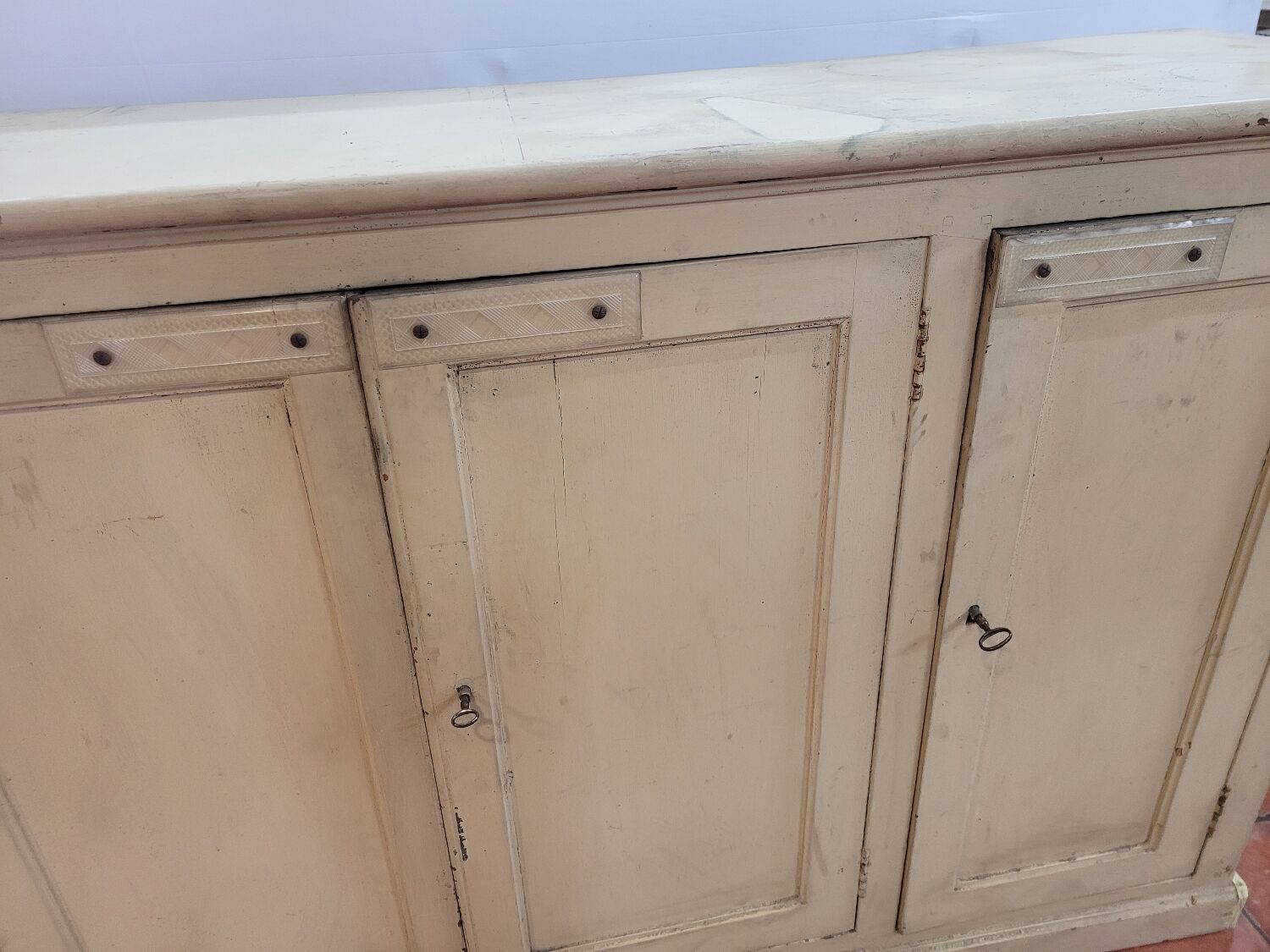 Enfilade 3 doors original patina