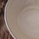 Salad bowl Creil and Montereau pattern Carnations