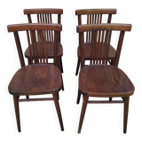 4 vintage bistro chairs