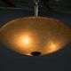 Art Deco Glass Chandelier, Kamenicky Senov, 1930s