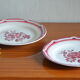 Lot de 2 assiettes Digoin et Sarreguemine, collection cevennes