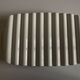 Villeroy & Boch white wavy earthenware tray 1970