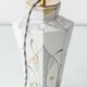 Vintage Art Deco Table Lamp by Royal Delft, Hand-Painted Ceramic