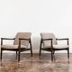 Kvadrat Customizable Pair Of Restored Mid Century Armchairs, 1960's