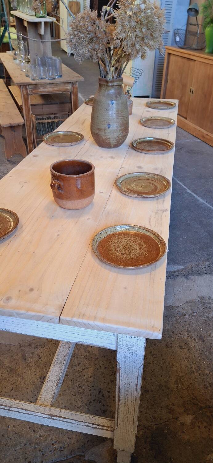 Old farmhouse table