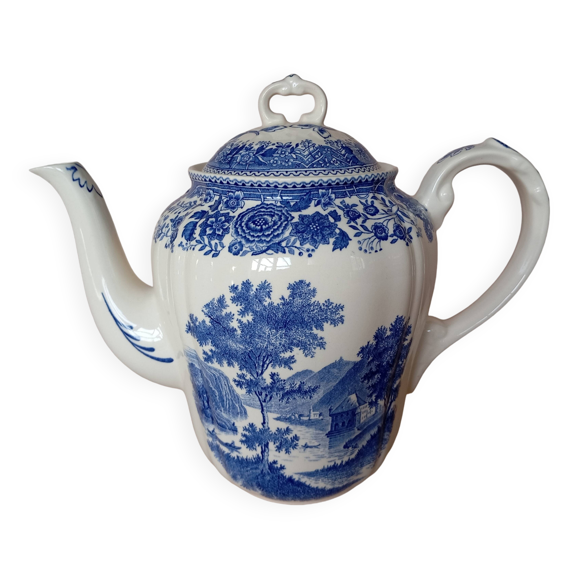 Verseuse 'Burgenland' bleu Villeroy & Boch