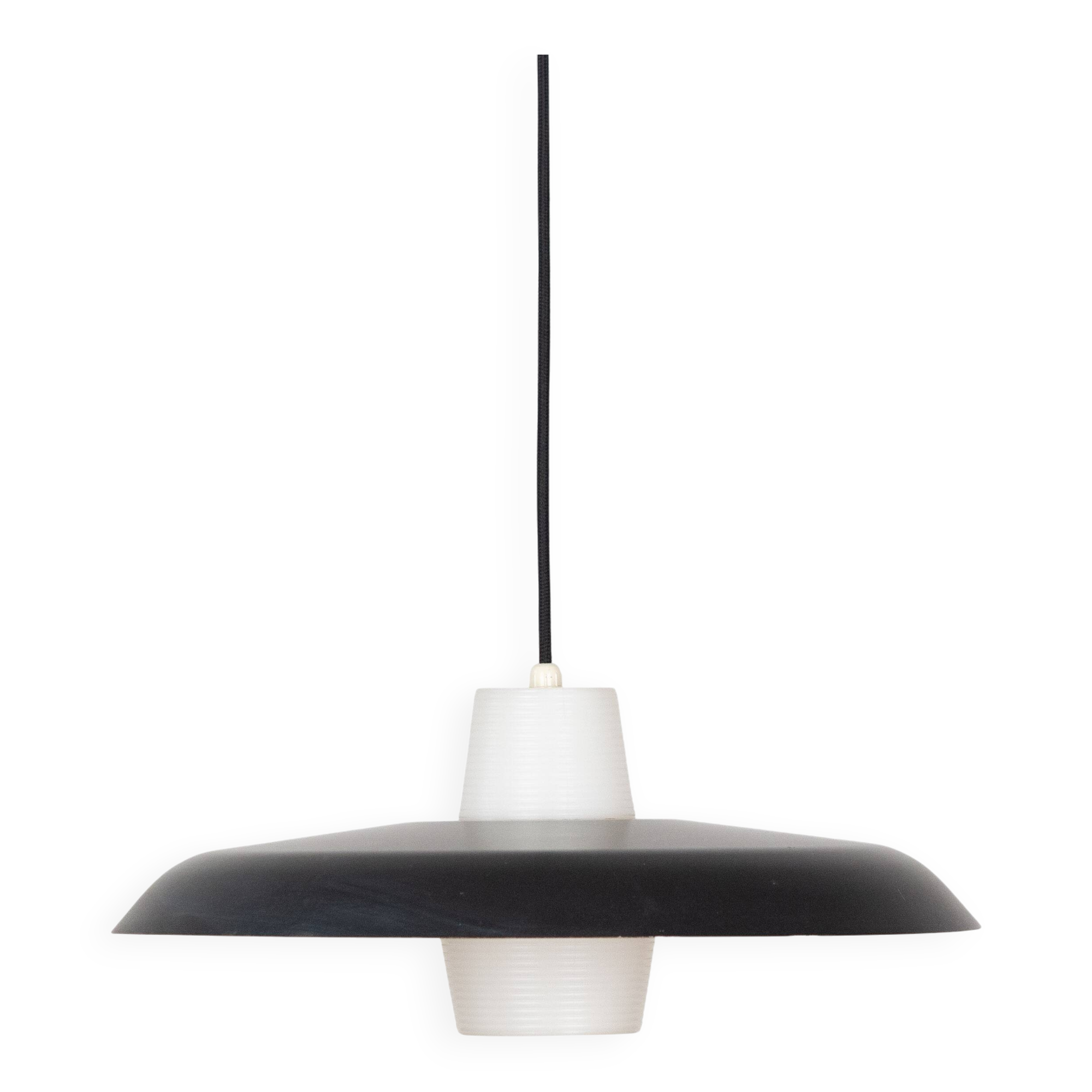 Danish vintage pendant lamp by Bent Karlby, 1960s