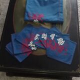 Old embroidered tablecloth