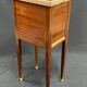 Bedside table end table side table mahogany console Louis XVI late 19th century
