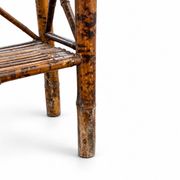 Étagère ancienne en bambou à 4 niveaux – Style japonisant
