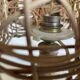 70s ceramic lamp