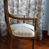 Paire de fauteuils époque Directoire en merisier