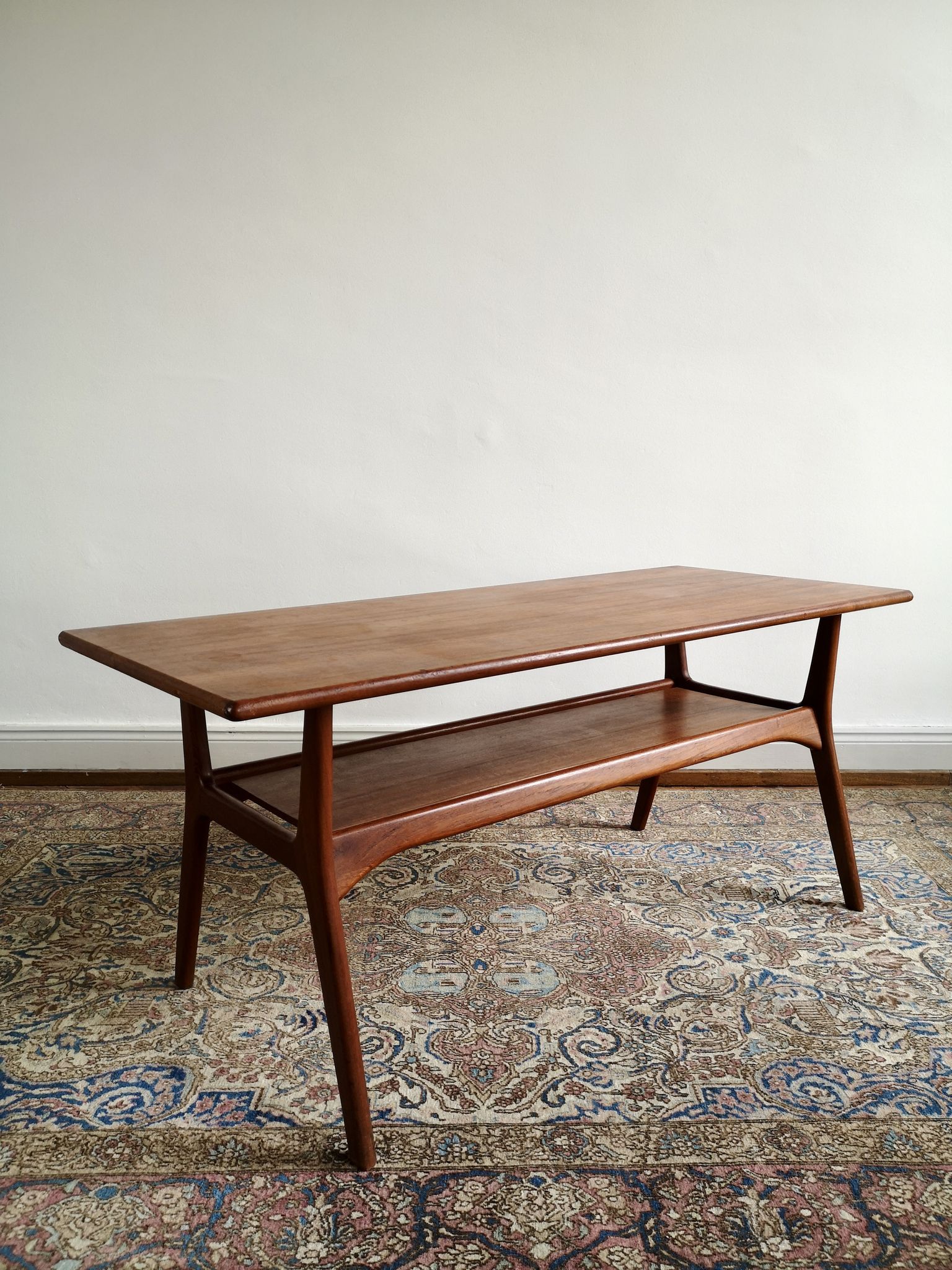 Table basse scandinave 60 en teck