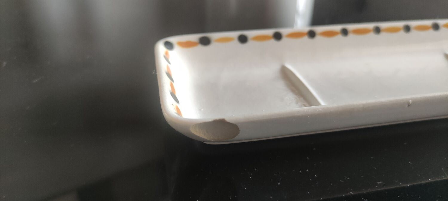 Art Deco toilet set Digoin Sarreguemines