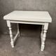 White coffee table or pedestal table