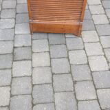 Old cabinet wooden curtain binder