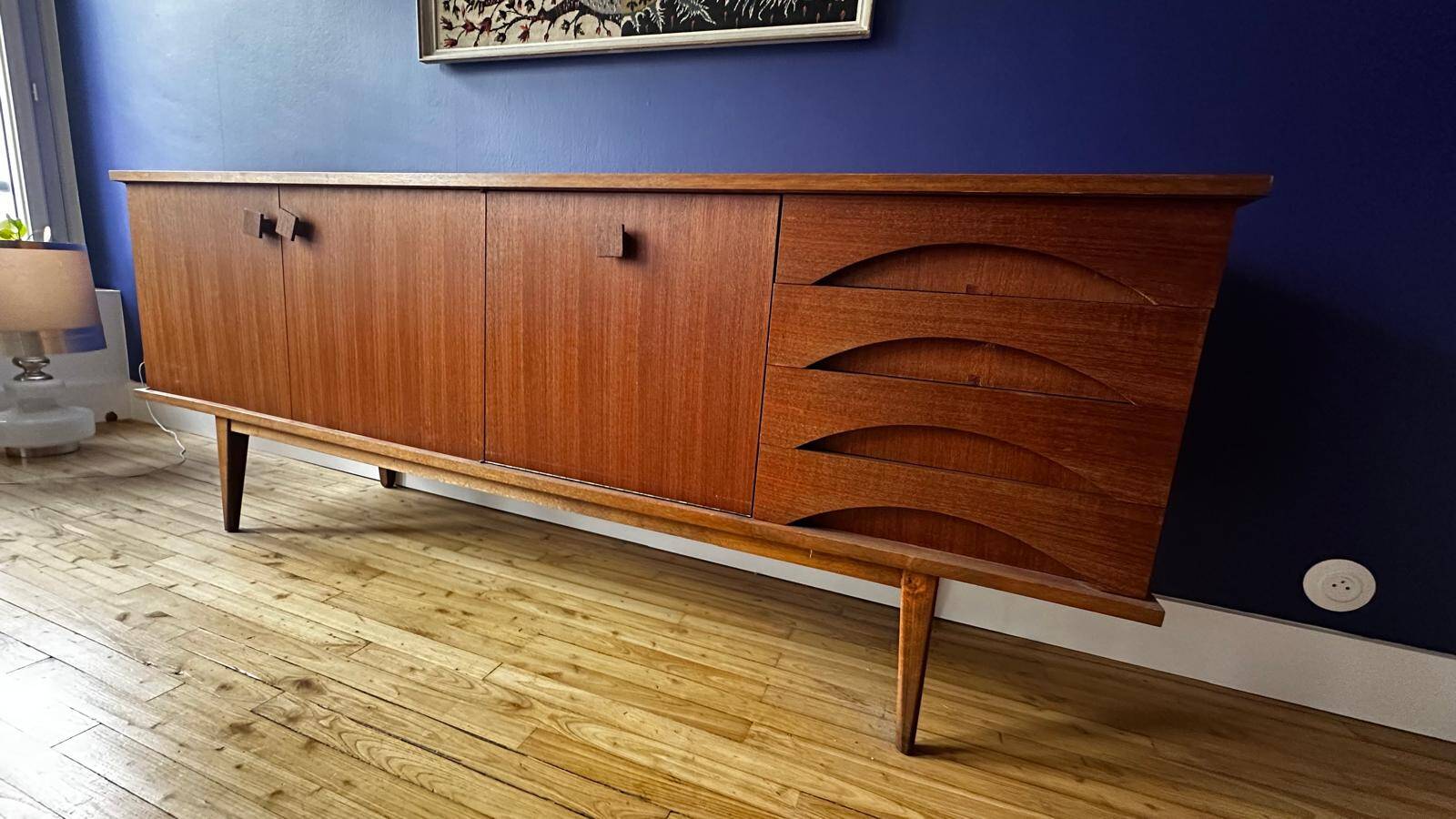 Scandinavian enfilade teck