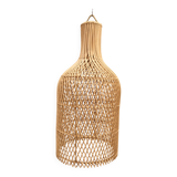 XXL rattan pendant light Natural rattan light