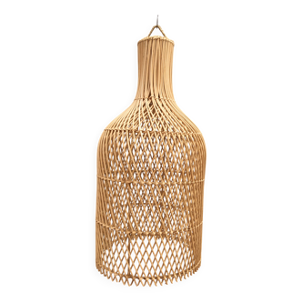 XXL rattan pendant light Natural rattan light