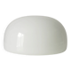 Old vintage globe lampshade in opaline.