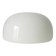 Old vintage globe lampshade in opaline.