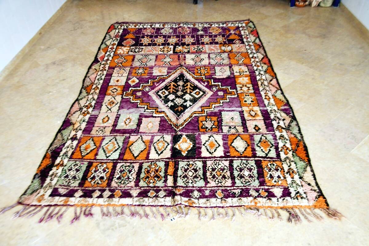 Vintage Boujaad Berber rug