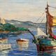 Painting: oil on panel - Marine
