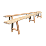 Pair of farm benches