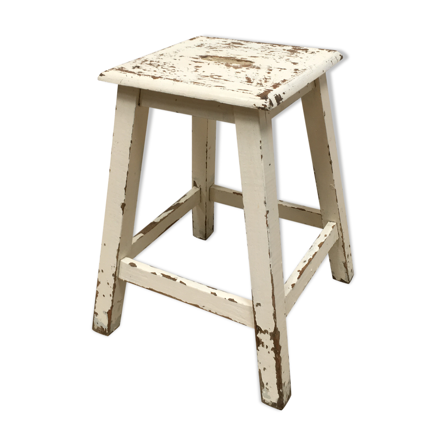 Stool white patina on wrist