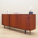 Buffet en teck, design danois, années 1970, production : Danemark