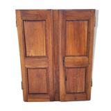 Pair of cabinet doors to make a closet