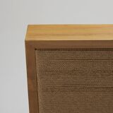 Natural rope block chair