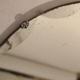 Mirror round beveled 50 years 50x50cm