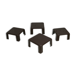 suite de 4 tables basses