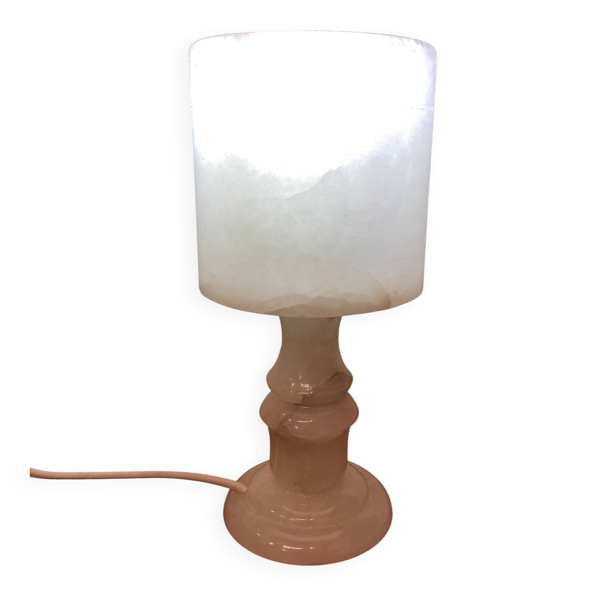 ALABASTER LAMP "DESIGN 1950".