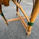 Set of 3 woven rattan bistro chairs Drucker SA