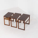 "Model 219" nesting tables by Johannes Andersen & Illum Wickelso