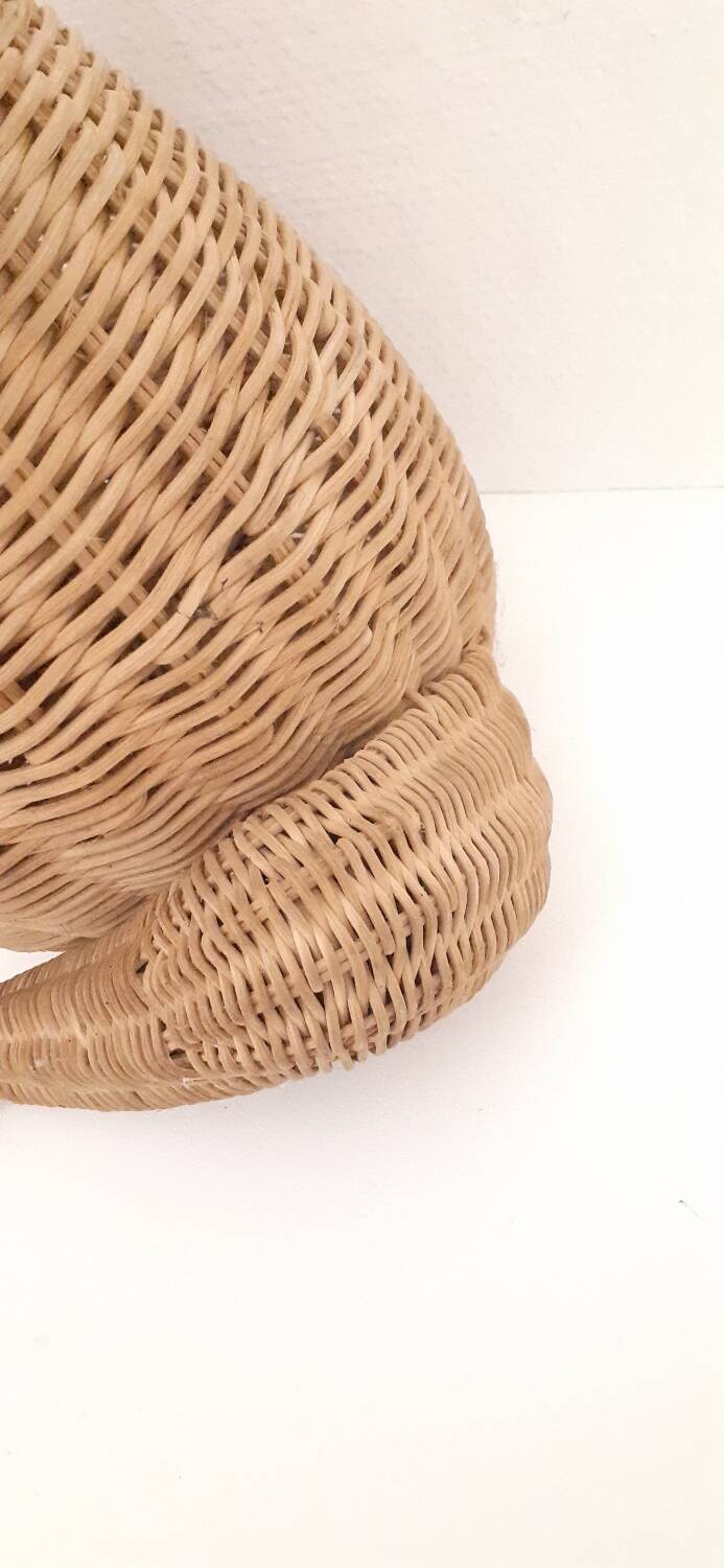 Rattan frog Olivier Cajan, 1970