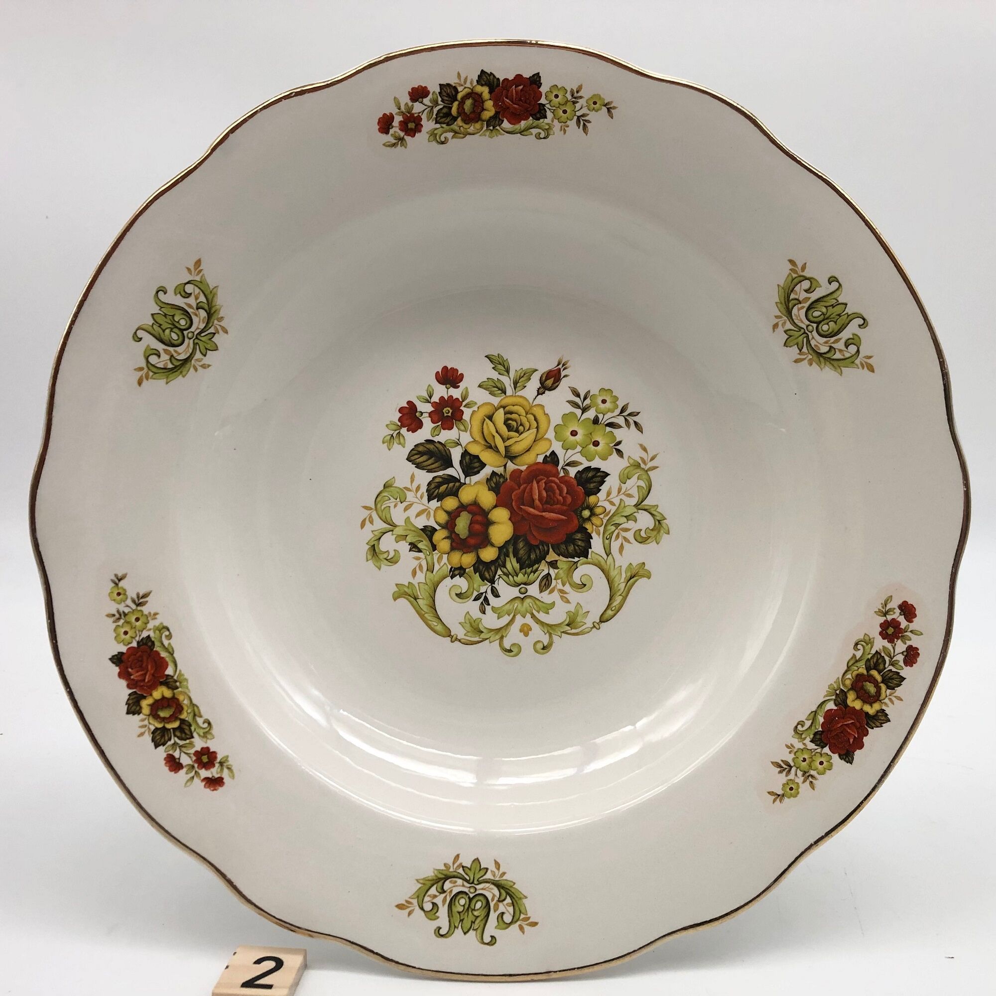 6 hollow plates, "Digoin Sarreguemines "