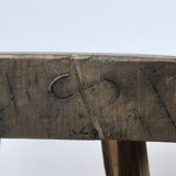 Vintage oak butcher's table 1920