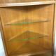 Vintage corner display bookshelf